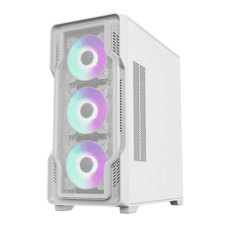 GameMax Siege White E-ATX Mid-Tower Gaming Case GameMax Siege White E-ATX Mid-Tower Gaming Case